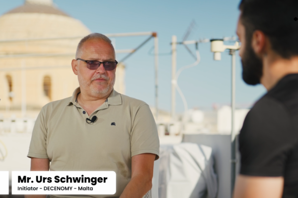 Urs Schwinger Initiator DECENOMY June 2024 Malta